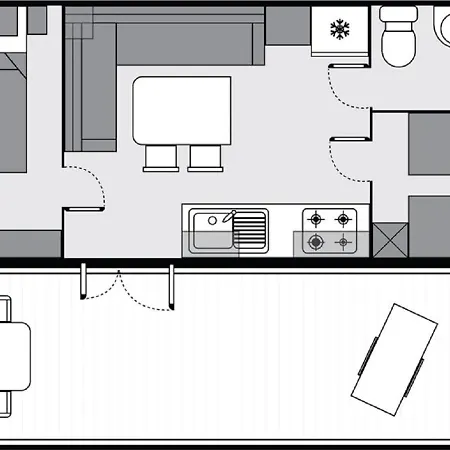 Mobilhome Victoria Lanterna База отдыха Тар