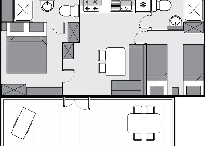 Mobilhome Victoria Camping Lanterna