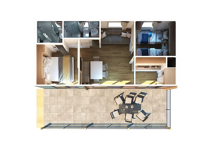 Mobilhome Victoria Camping Lanterna Park za odmor Tar-Vabriga