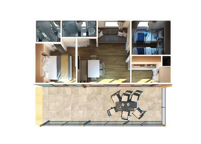 Mobilhome Victoria Lanterna 홀리데이파크